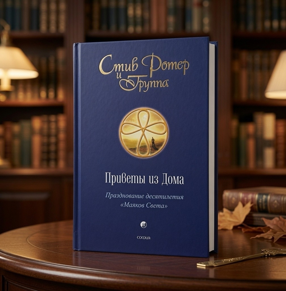 Стив Ротер Приветы из Дома Russian New Age Channeling Book EXC Rare